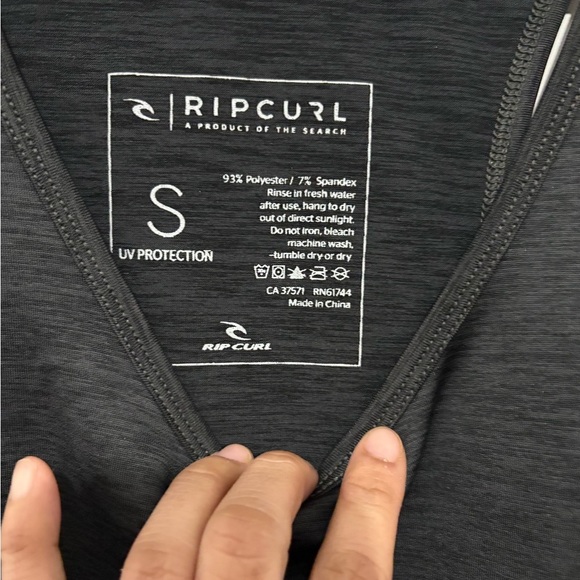 Rip Curl Women's Black Tank Top - Picture 4 of 4